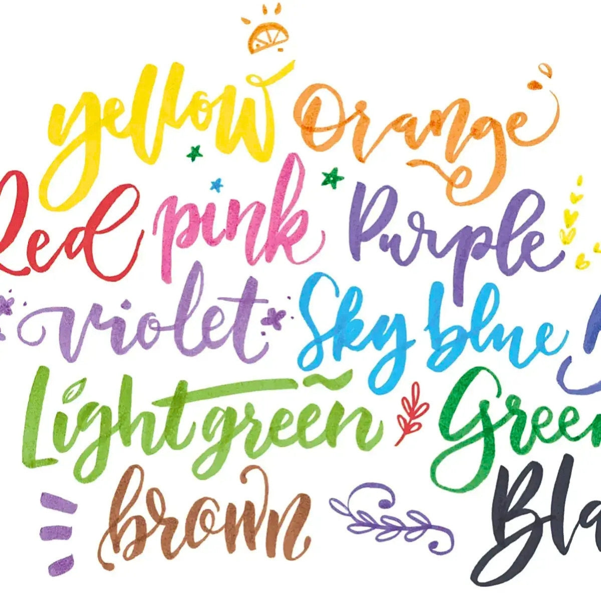 Milan Brush Tip Fibrepens – Box Of 10