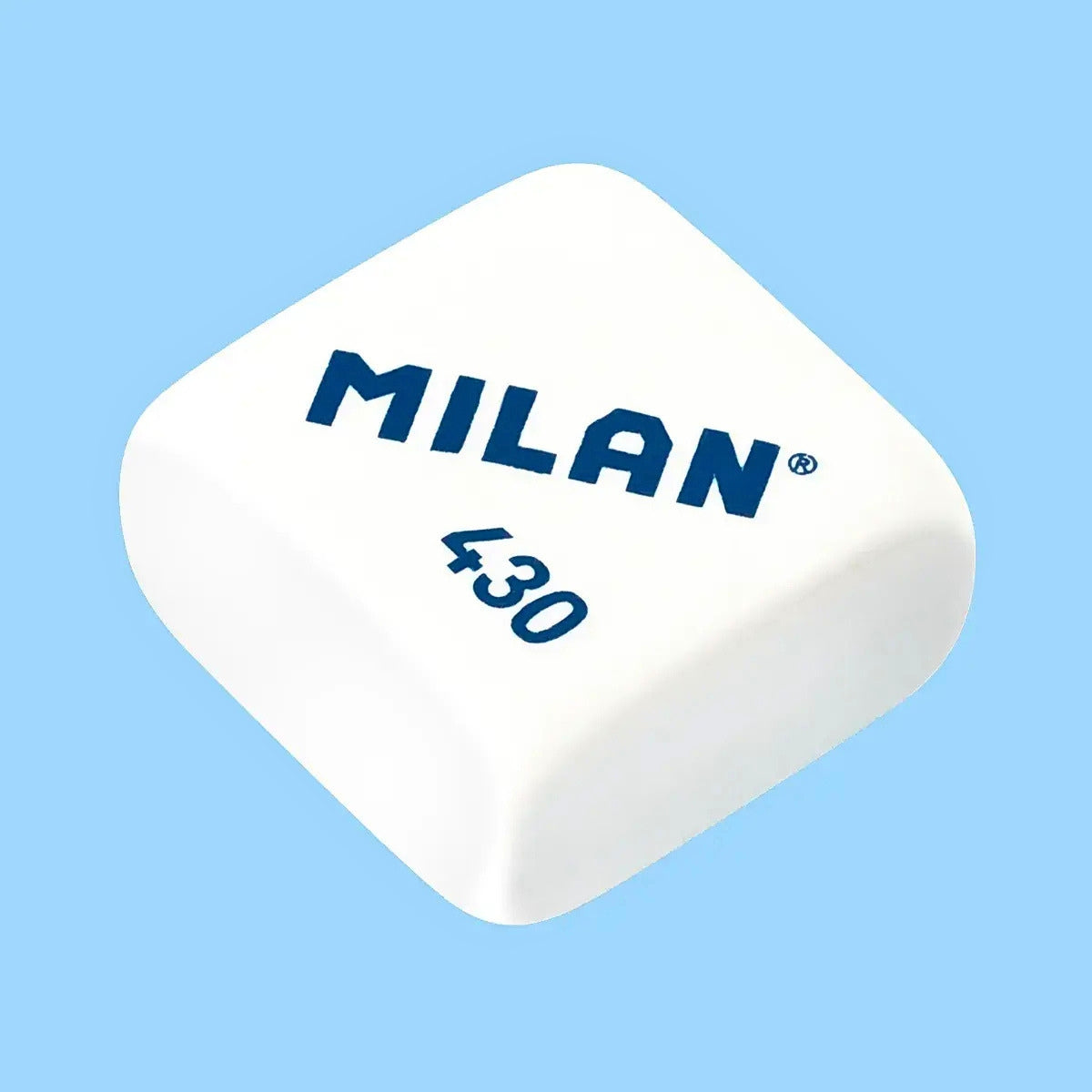 Milan Compact Pencil Sharpener + 2 Erasers Set