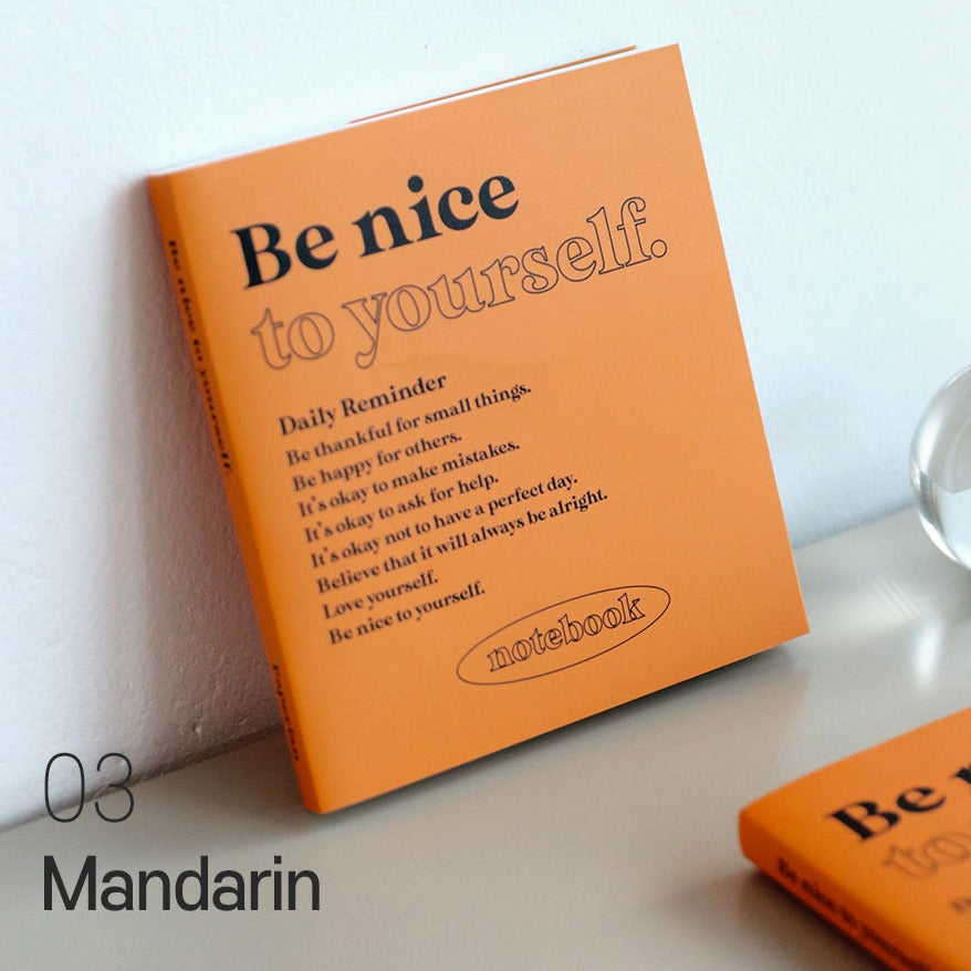 Paperian 'Be Nice To Yourself' Notebook