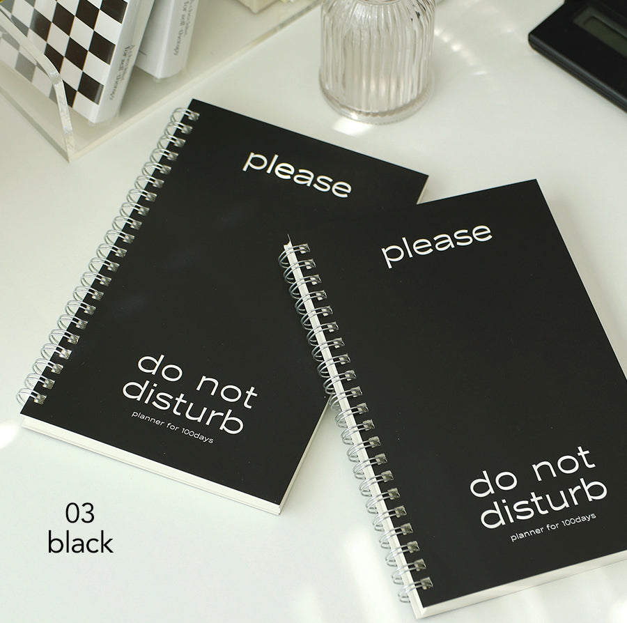 Paperian Do Not Disturb 100 Day Planner