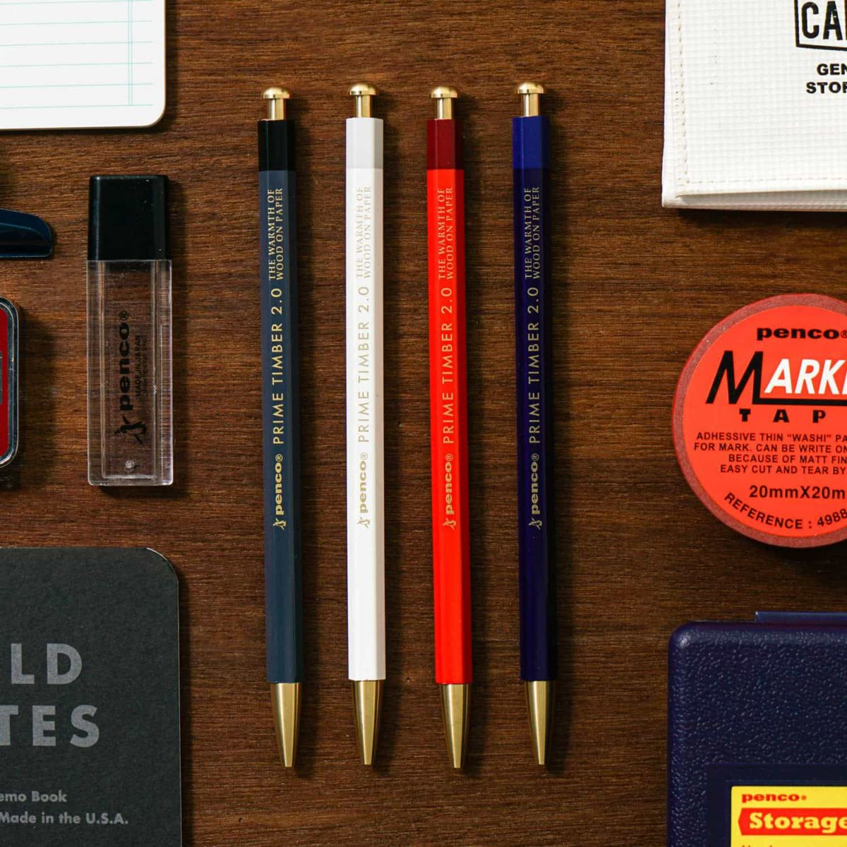 Hightide Penco Prime Timber and Brass Pencil [V.2]