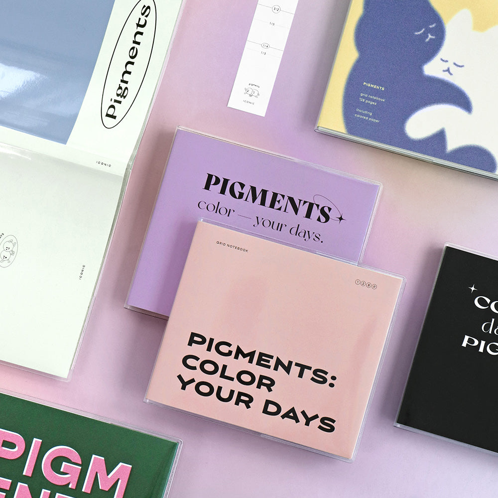 Iconic Pigment Notebook [Grid]