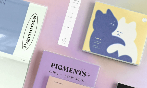 Iconic Pigment Notebook [Grid]