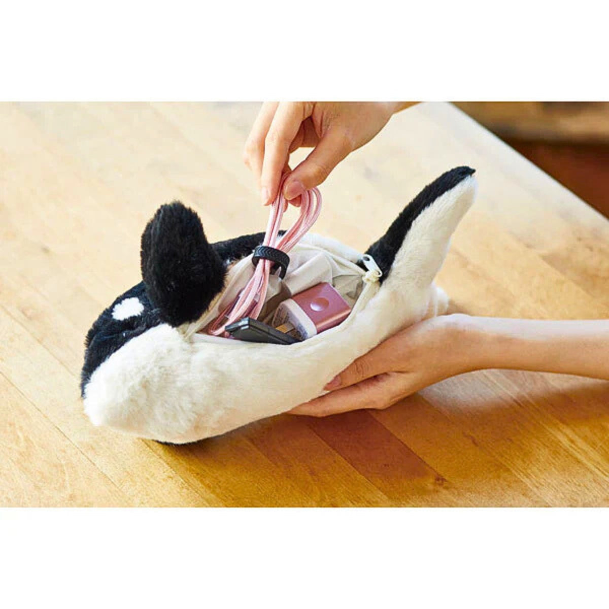 KING JIM Pouzoo Sea Creature Animal Cushion Pouch