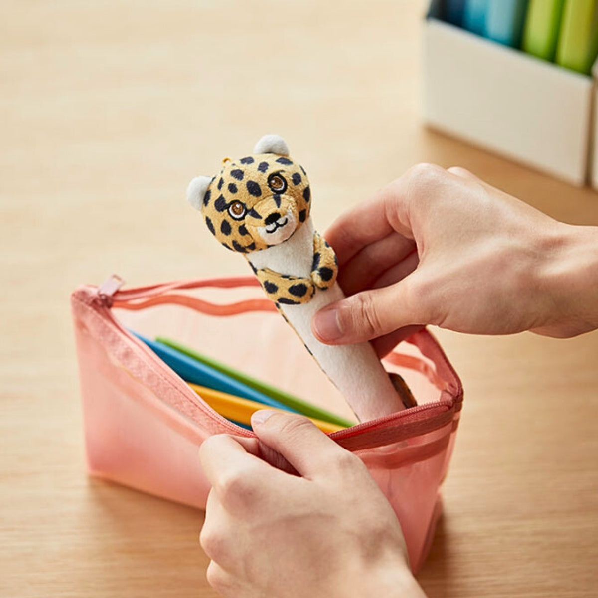 KING JIM Pouzoo Animal Styles Pen Grip