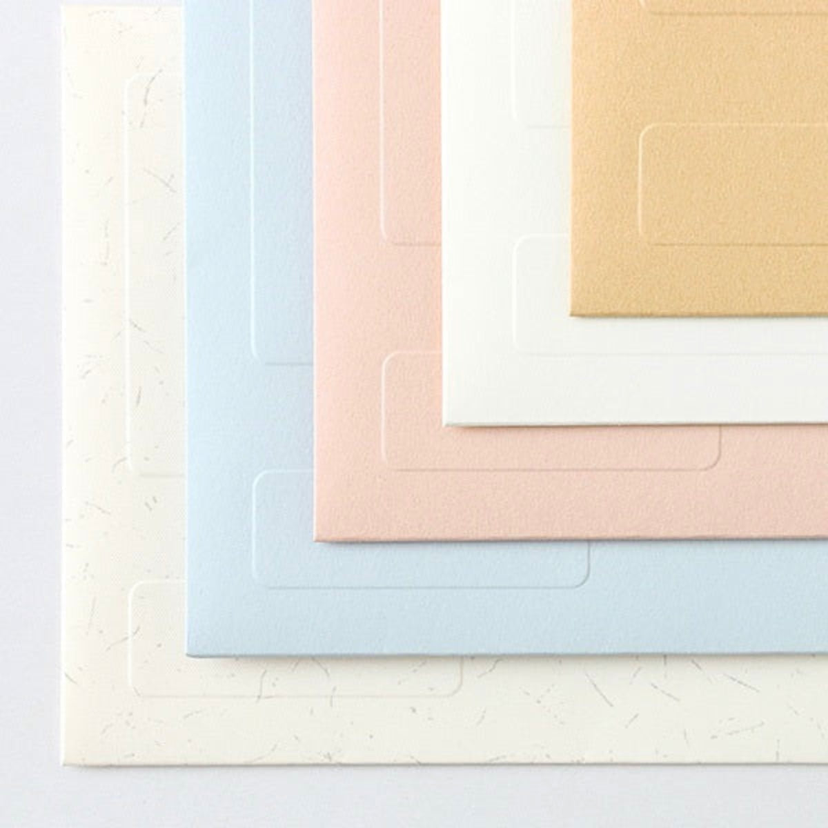 Sikigu Emboss Envelope Set (Pack of 3)