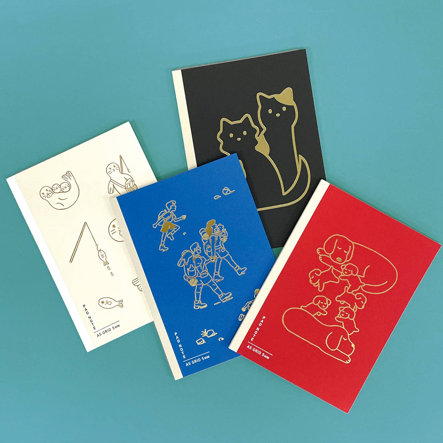 Sikigu Pad Note DEJIMA Edition A5 Grid Notebook