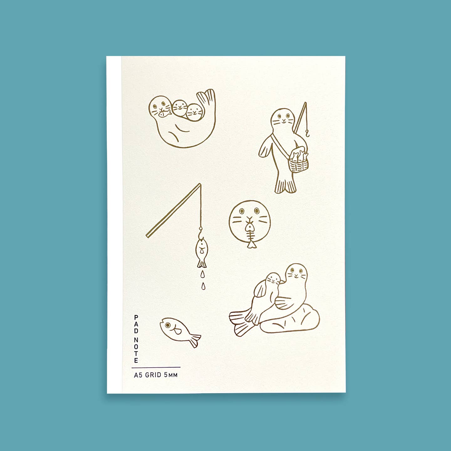 Sikigu Pad Note DEJIMA Edition A5 Grid Notebook