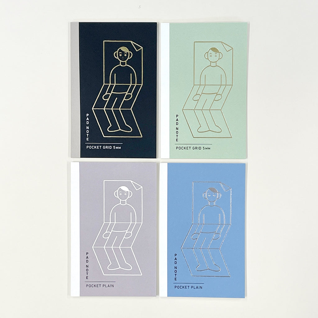 Sikigu Pad Note Pocket Unpis Edition [Grid, Plain]