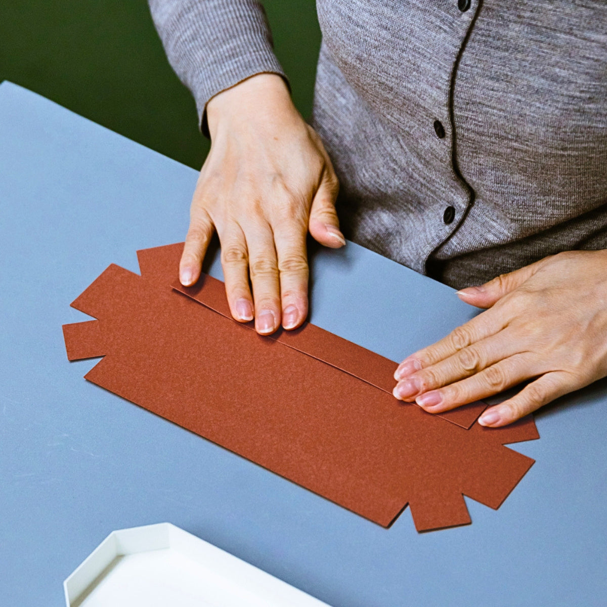 Sikigu Pleats Tray [Oblique, Straight]