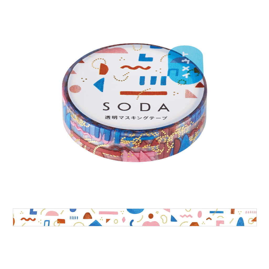 KING JIM SODA Foil Masking Tape (10mm)