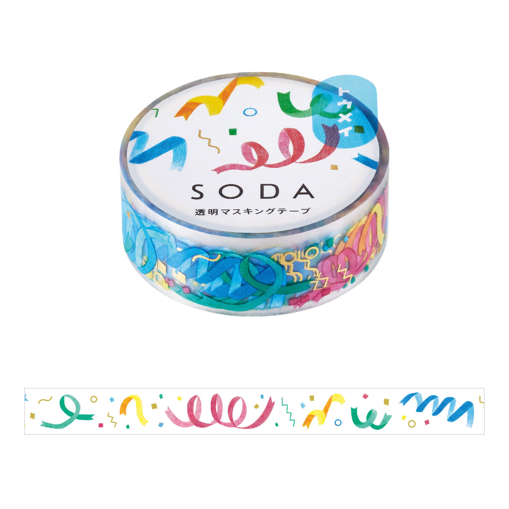 KING JIM SODA Foil Masking Tape (15mm)