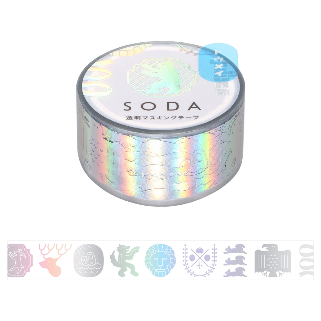 KING JIM SODA Foil Masking Tape (20mm)