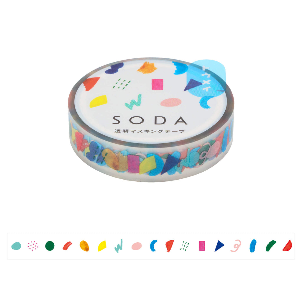 KING JIM SODA Film Masking Tape (10mm)
