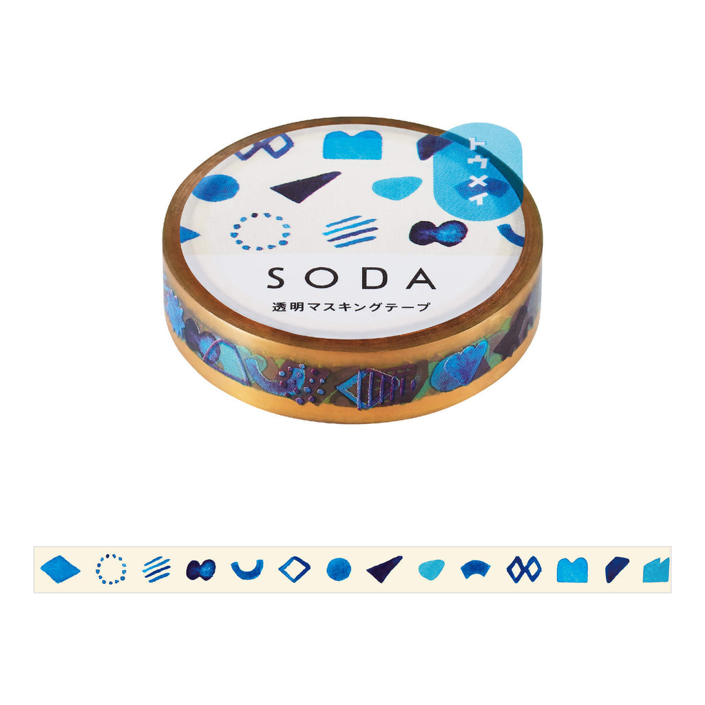 KING JIM SODA Film Masking Tape (10mm)
