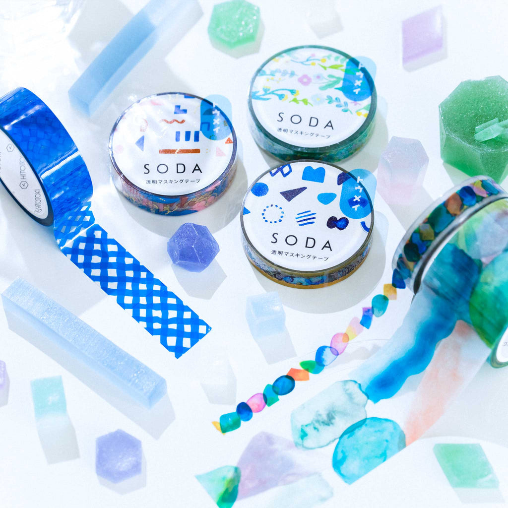 KING JIM SODA Film Masking Tape (15mm)