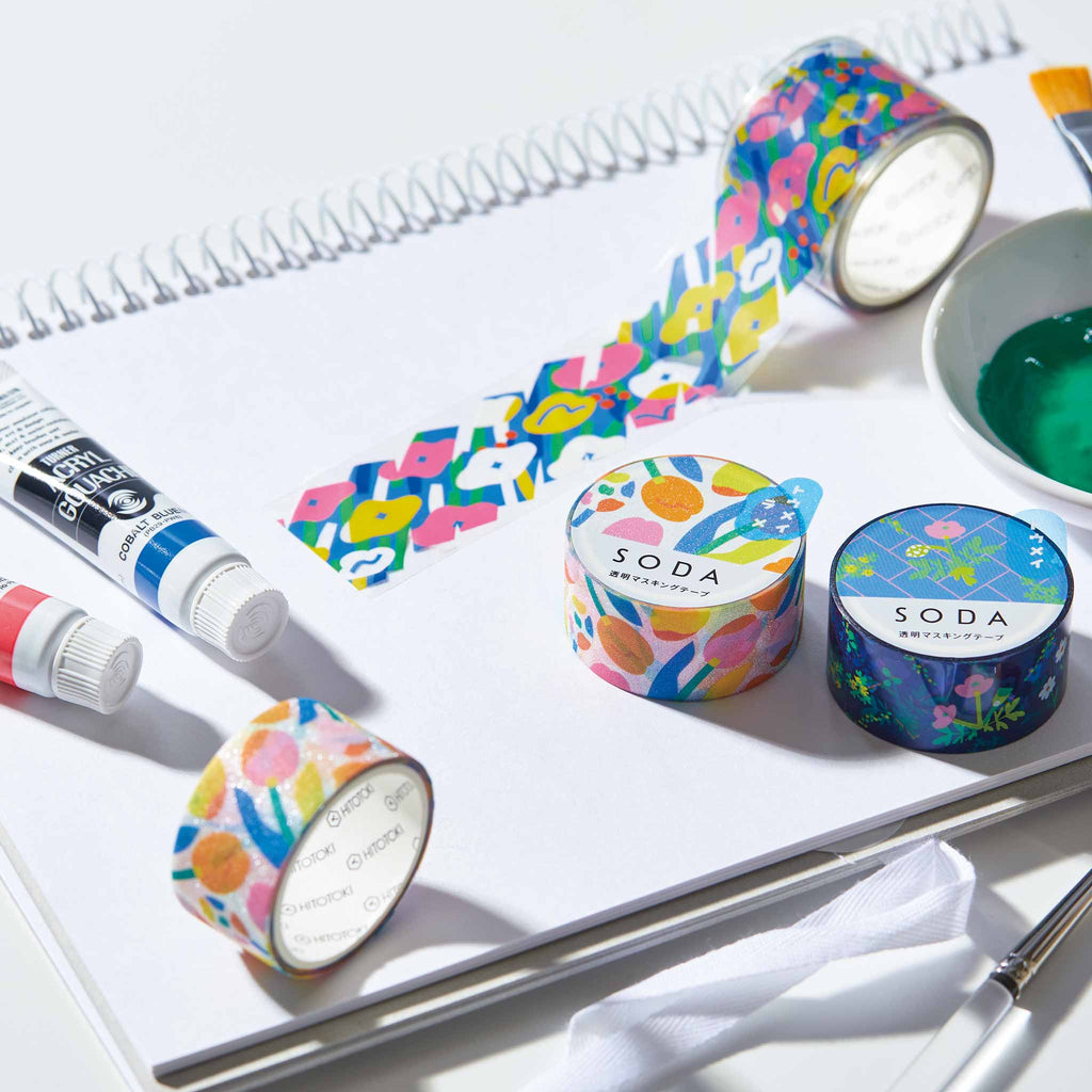 KING JIM SODA Film Masking Tape (20mm)