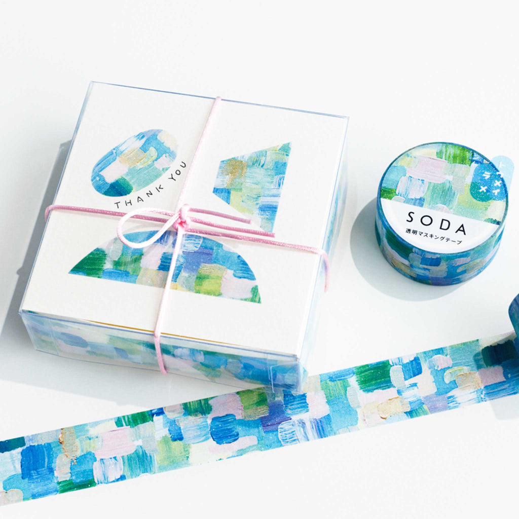 KING JIM SODA Glitter Masking Tape (20mm)