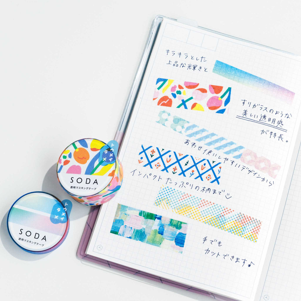 KING JIM SODA Glitter Masking Tape (20mm)