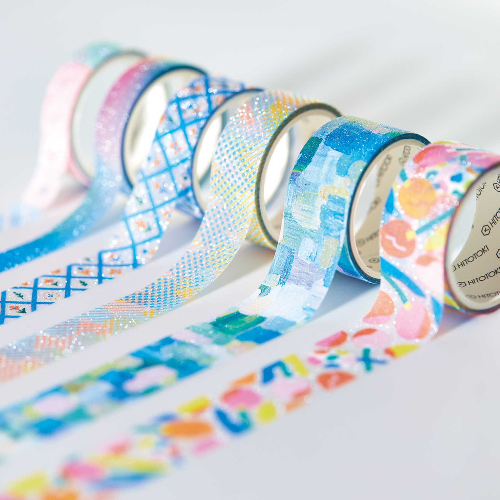 KING JIM SODA Glitter Masking Tape (20mm)