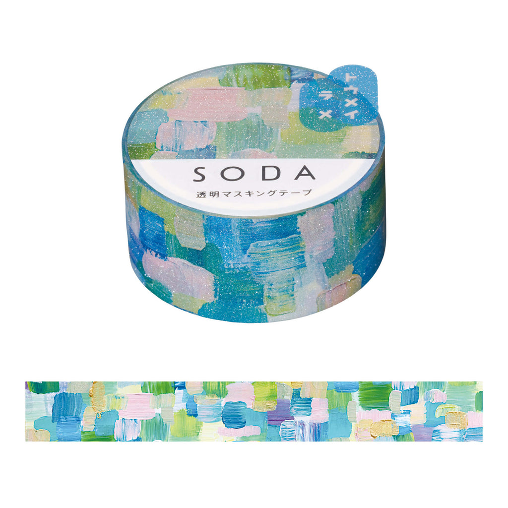 KING JIM SODA Glitter Masking Tape (20mm)