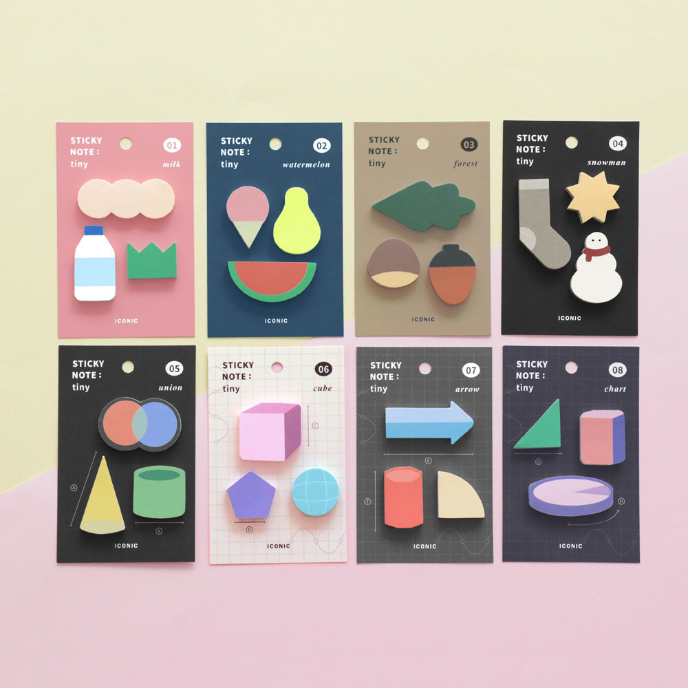 Iconic Sticky Note Shapes