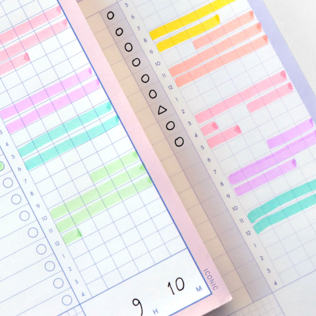 Iconic Daily Planner Memo Pad