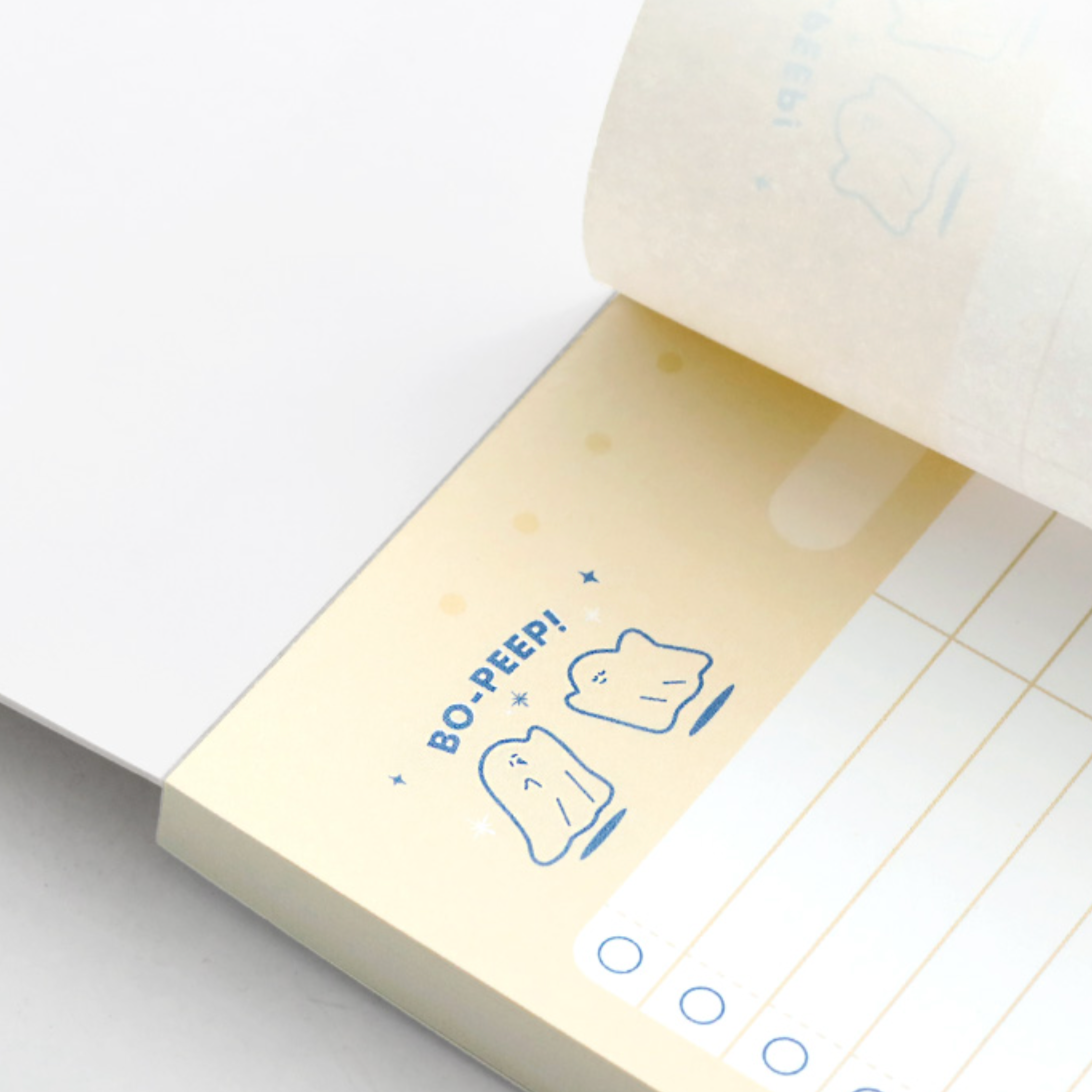 Iconic Daily Planner Memo Pad