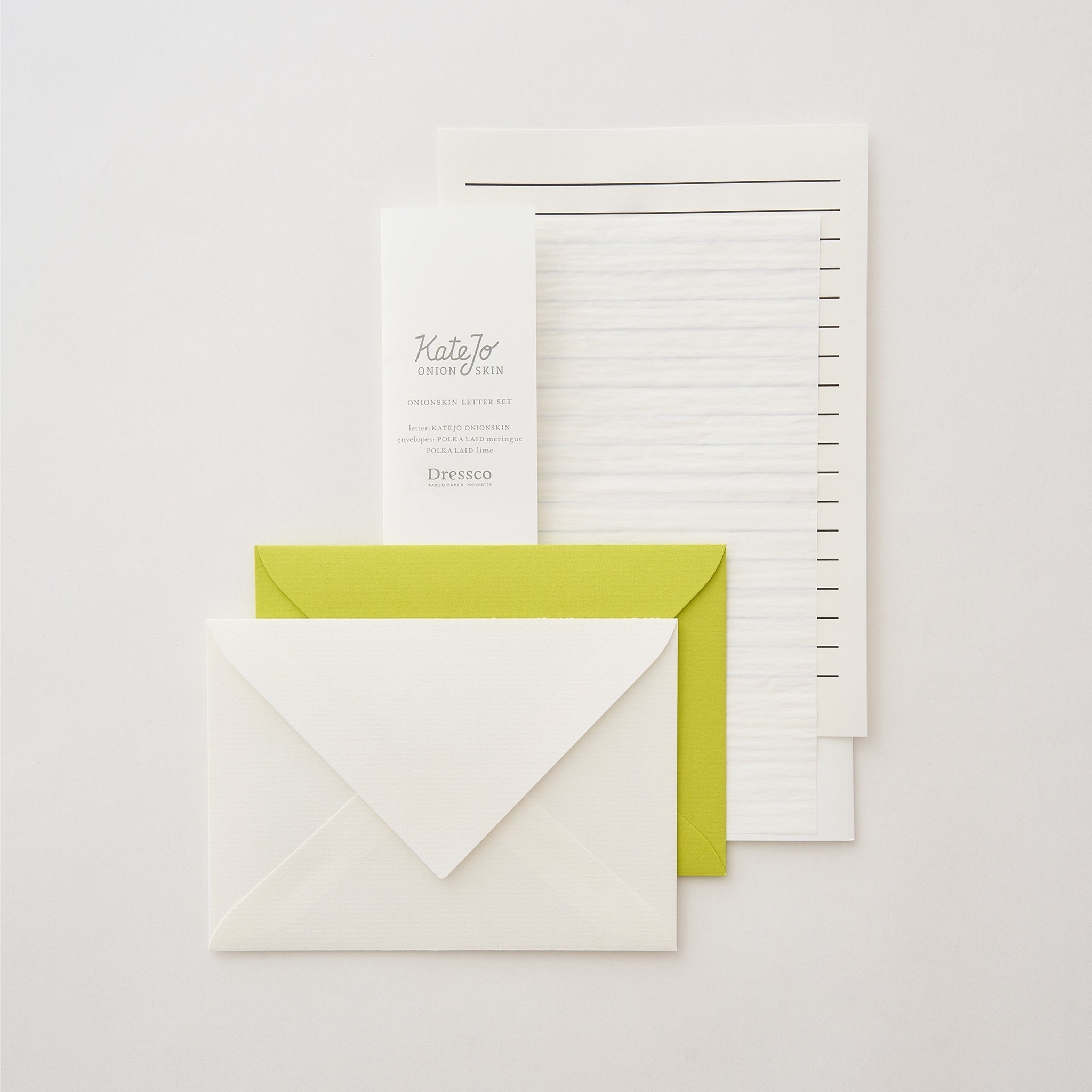 Takeo Dressco Onionskin Letter Set
