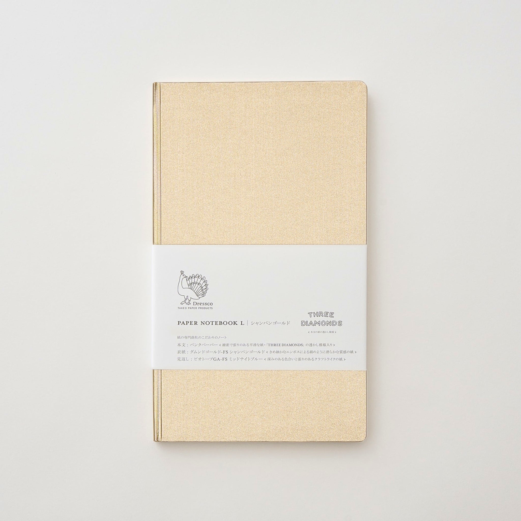 Takeo Dressco Paper Notebook L