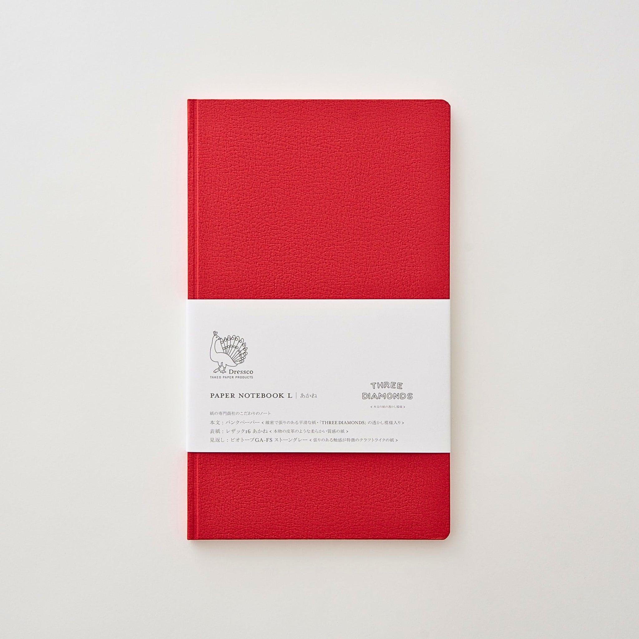 Takeo Dressco Paper Notebook L