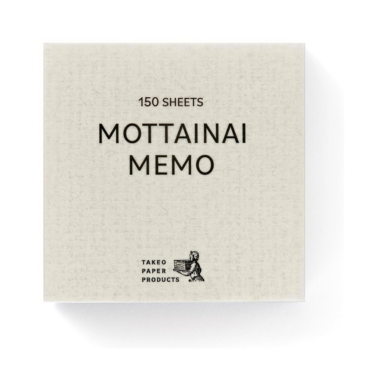 Takeo MOTTAINAI Memo Block