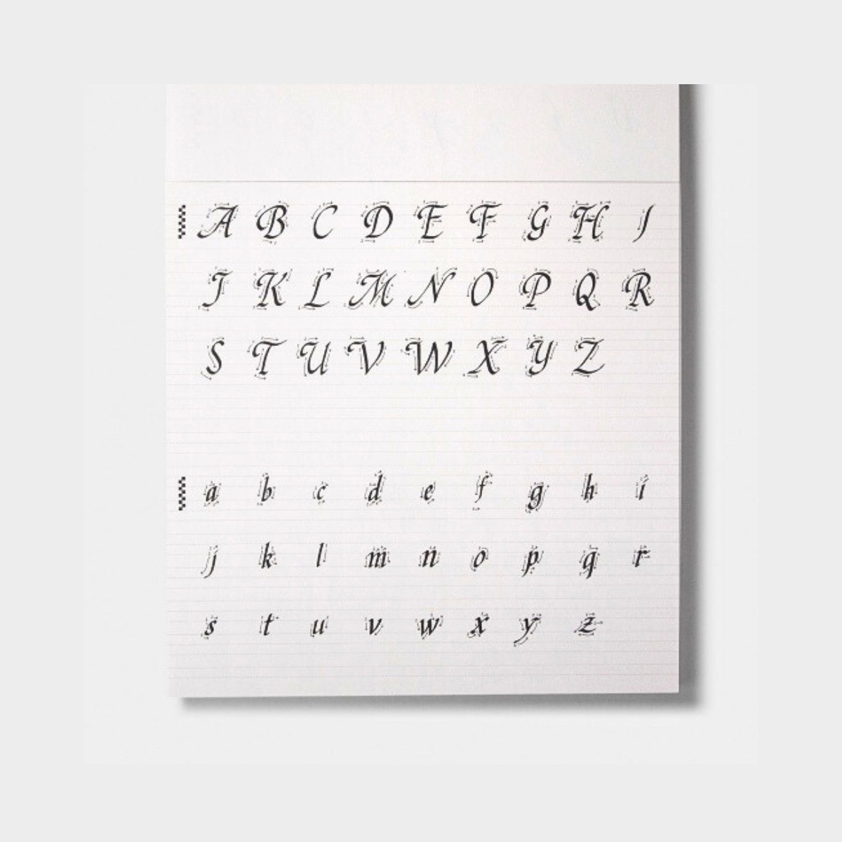Tools To Live By Calligraphy Practice Notebook — Chancery Cursive