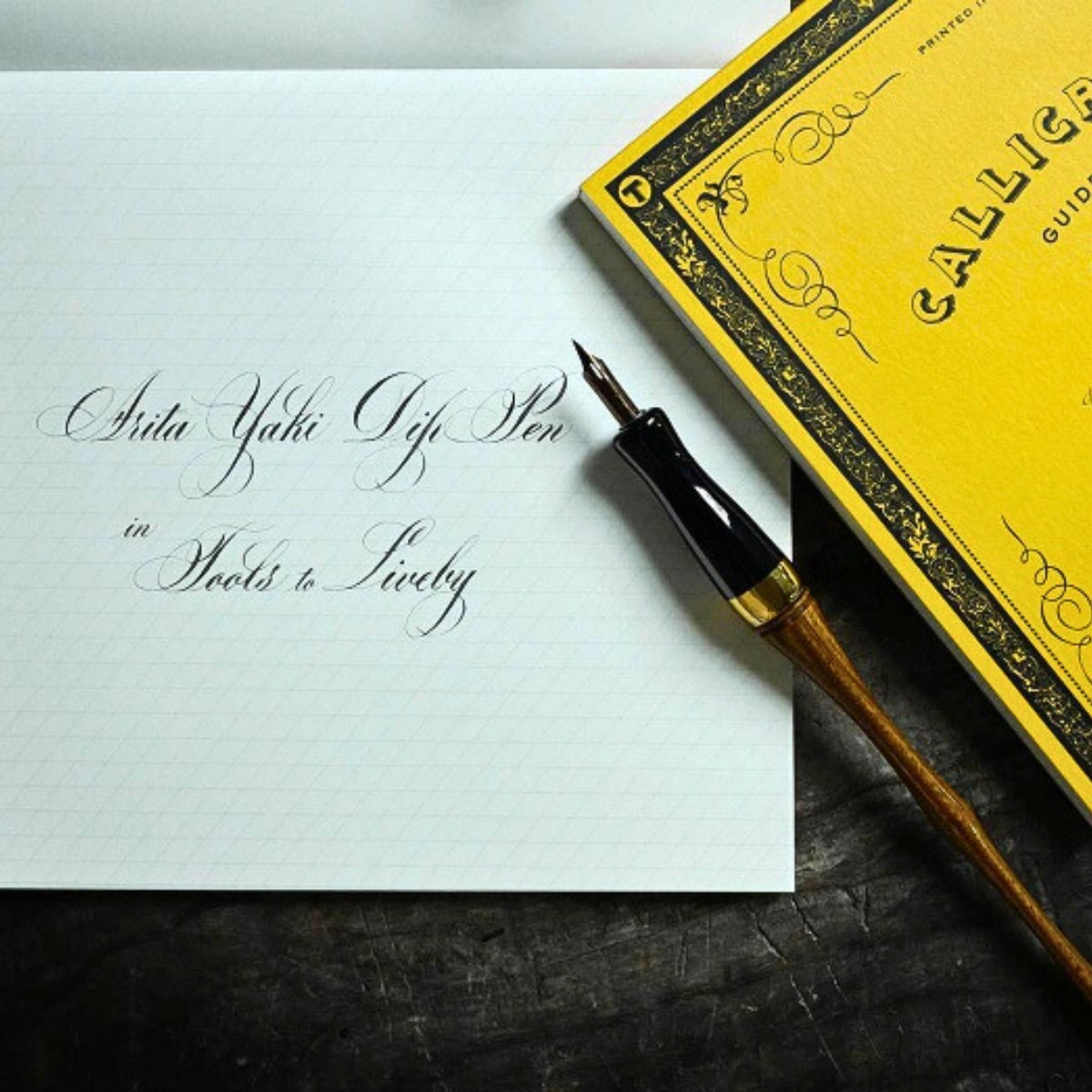 Tools To Live By Calligraphy Practice Notebook — Chancery Cursive