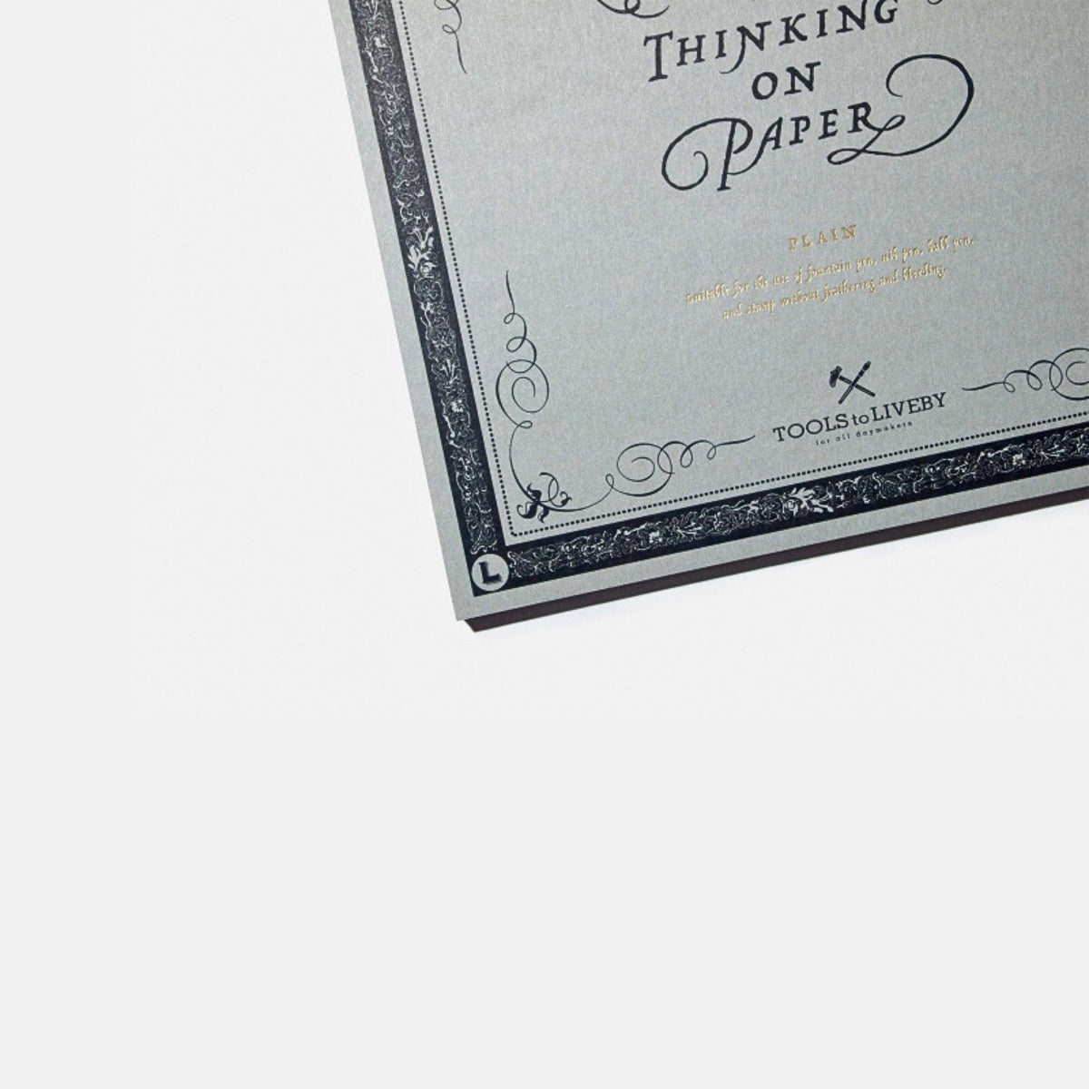 Tools To Live By Calligraphy Practice Notebook Plain