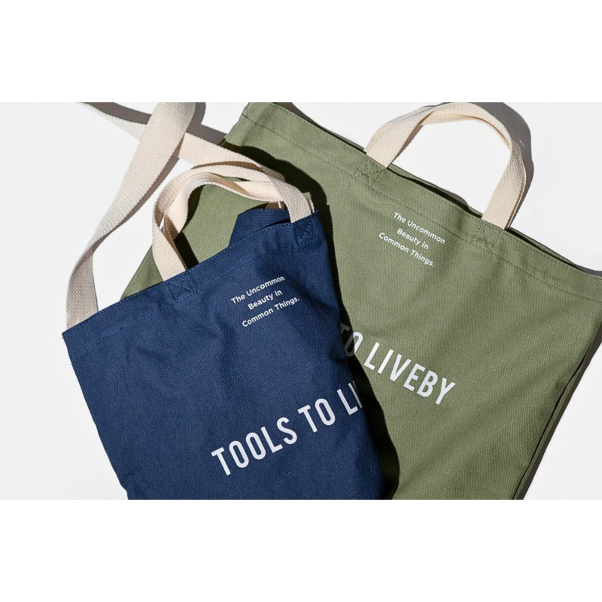 Tools to Live By Large Tote Bag – Green