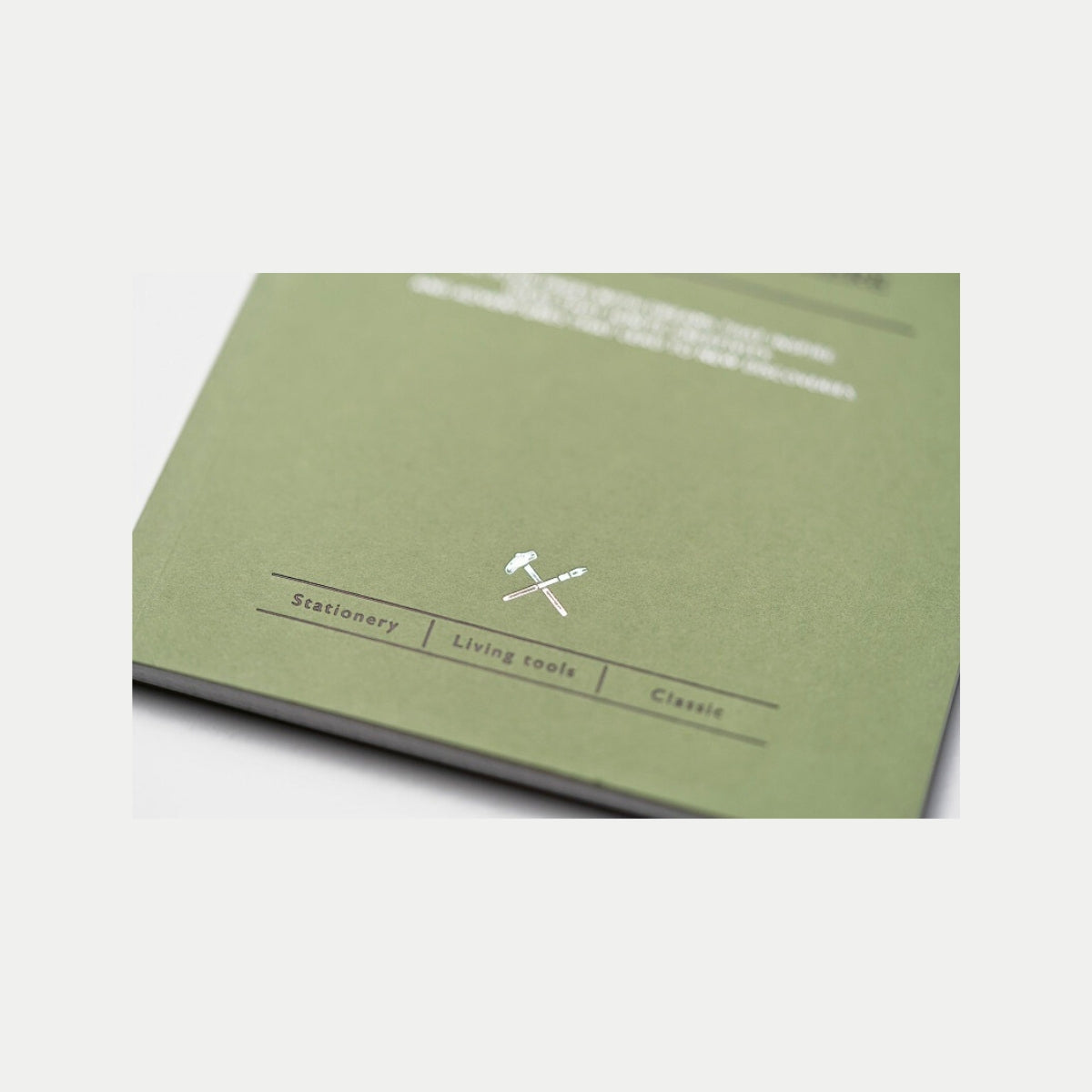 Tools To Live By Letterpress Machine Dot Notebook