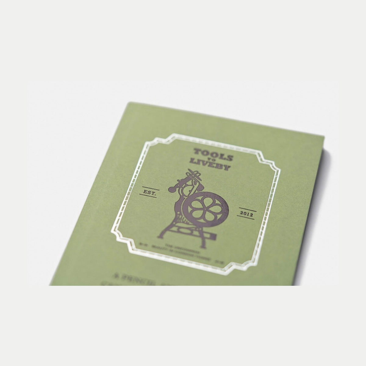 Tools To Live By Letterpress Machine Dot Notebook
