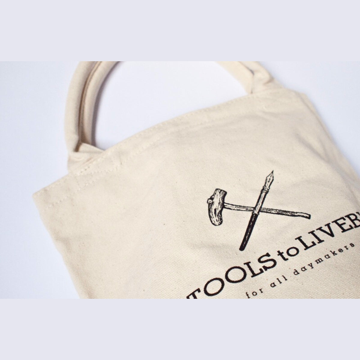 Tools To Live By Tote Bag [Cream]