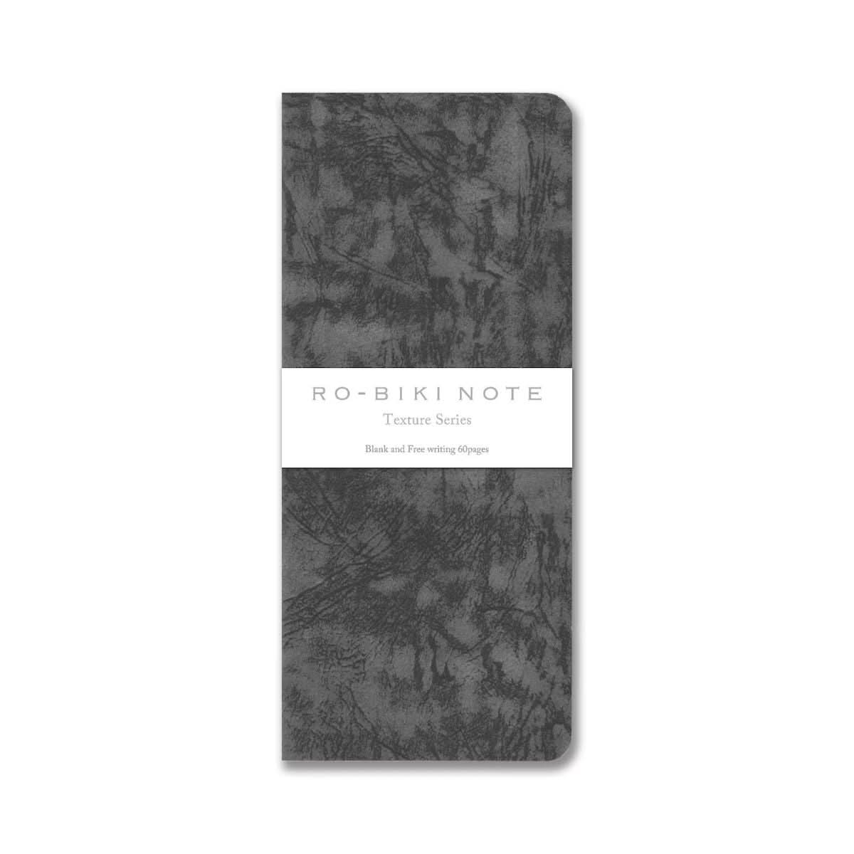 Yamamoto Paper Texture Series RO-BIKI Plain Notebook [Gin-nezu]