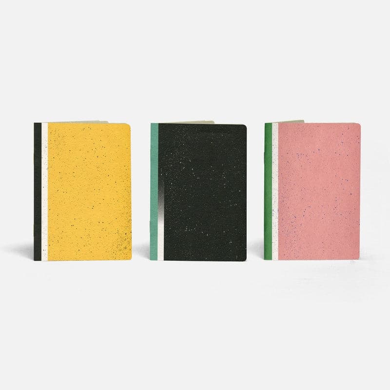 Papier Tigre Hubble Notebooks (A6, Mixed) - Set of 3