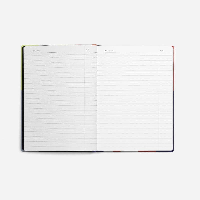 Papier Tigre A5 Canvas Notebook - Pistes