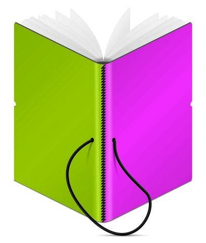 CIAK DUO Medium Notebook -- Pink + Acid Green