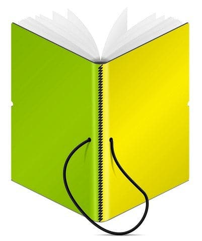 CIAK DUO Medium Notebook -- Green + Yellow