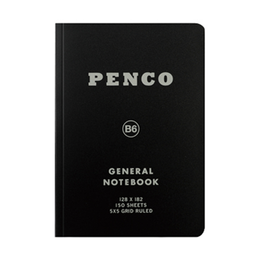Hightide Penco Soft PP Notebook B6 (Grid)