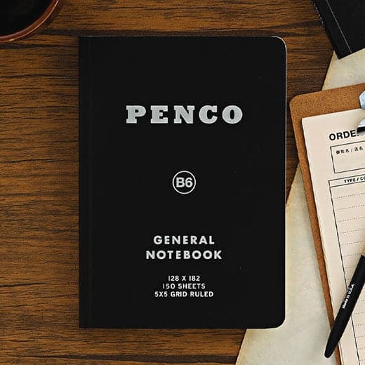 Hightide Penco Soft PP Notebook B6 (Grid)