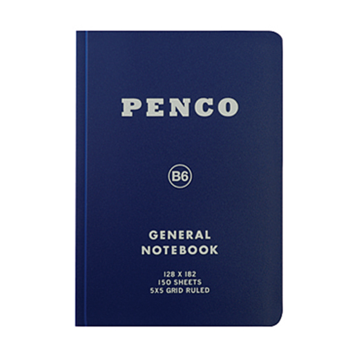 Hightide Penco Soft PP Notebook B6 (Grid)