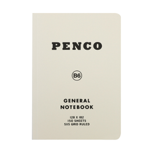 Hightide Penco Soft PP Notebook B6 (Grid)