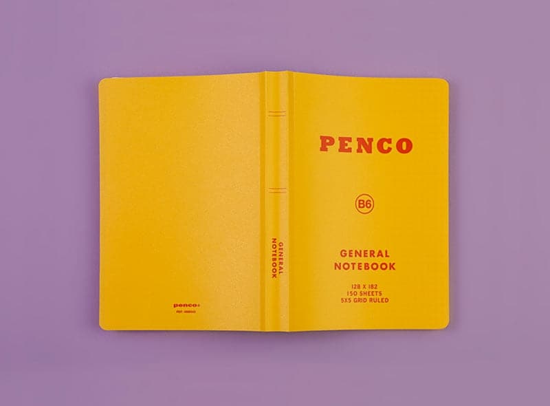 Hightide Penco Soft PP Notebook B6 (Grid)