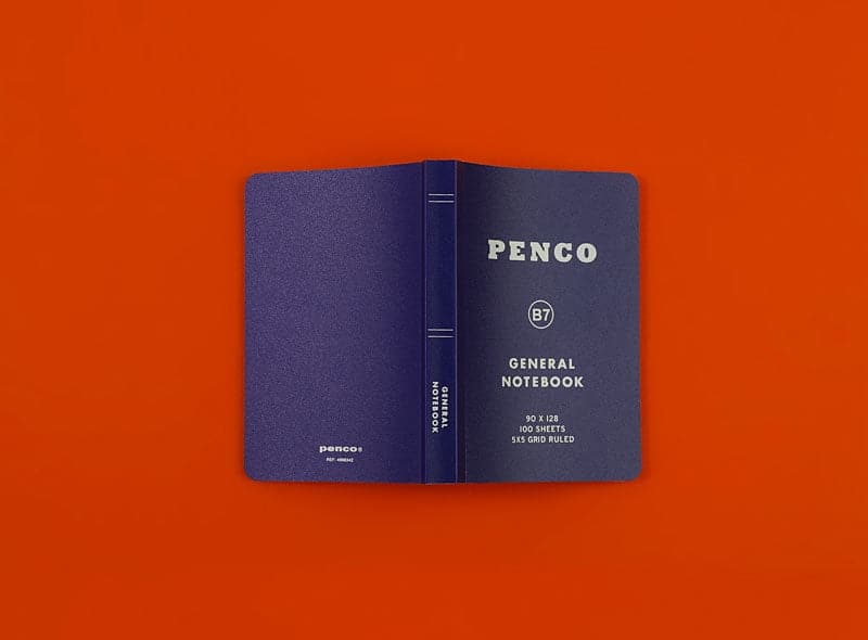 Hightide Penco Soft PP Notebook B7 (Grid)